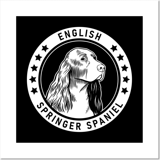 English Springer Spaniel Fan Gift Wall Art by millersye